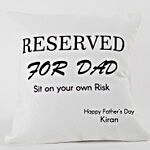 Special Personalized Cushion For Fathers Day