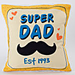 Super Dad Personalized Cushion