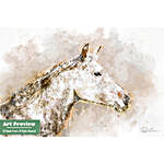 Watercolor Horse 6