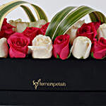 Graceful Roses Box Arrangement
