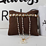 2 Rakhis And Personalized Cushions Combo