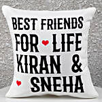 Personalized Best Friends Cushion