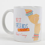 Personalised Best Friends Ceramic Mug