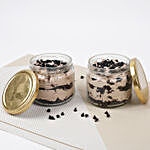 Vivacious Chocolate Jar Cake Eggless Set of 4