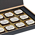 Personalised 12 Chocolate Box For Birthday