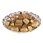 Assorted Chocolates Platter With Rakhi