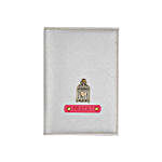 Silver Personalised Passport Cover