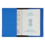 Textured Passport Cover Royal Blue