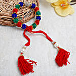 Multicolor Flexible Bracelet Rakhi
