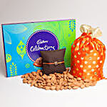 Almonds And Cadbury Rakhi Combo