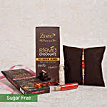 Designer Rakhi & Stevia Sugar Free Chocolates