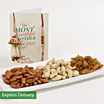 Dry Fruits And Rakhi Special Combo