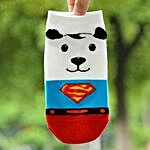 Snoopy Superman Ankle Length Socks