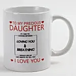 Precious Daughter Ceramic Mug