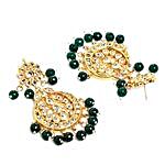 Gold & Green Kundan Jewelry Set