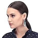 Smart Blue Earrings For Casual Wear