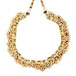 Smart Kundan Gold Color Necklace Set