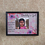 Daddys Girl Personalised Photo Frame