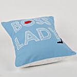 The Boss Lady Printed Cushion