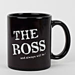 The Boss Printed Ceramic Mug