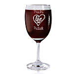 Personalised Set Of 2 Wine Glasses 2185