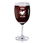 Personalised Set Of 2 Wine Glasses 2188