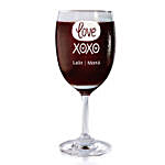 Personalised Set Of 2 Wine Glasses 2190