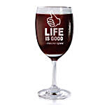 Personalised Set Of 2 Wine Glasses 2198