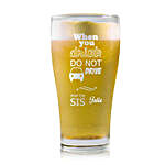 Personalised Beer Glass 1304