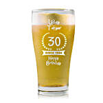 Personalised Beer Glass 1457