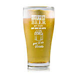 Personalised Beer Glass 1463
