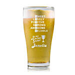 Personalised Beer Glass 1465