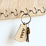 Personalised Engraved Unique Key Chains Set of 2