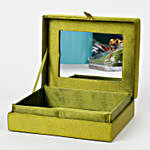 Green Wooden Box Cosmetics Gift Combo