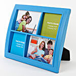 Personalised Classic Blue Photo Frame