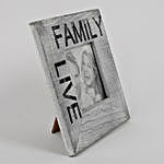 Personalised Family Grey Photo Frame