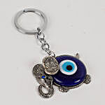 Evil Eye & Elephant Key Chain