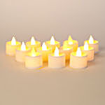 LED T Light Candle Set- 12 Pcs
