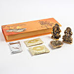 Diwali Poojan Kit With Lakshmi Ganesha Idols