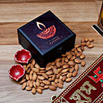 Diwali Diyas & Dry Fruits Box