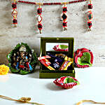 Ganesha Idol & Chocolates Diwali Box