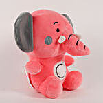 Elephant Soft Toy Baby Pink