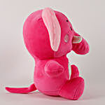 Elephant Soft Toy Pink