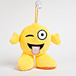 Wink Emoji Soft Toy Hanging