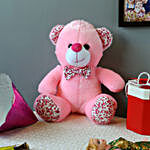 Adorable Pink Bear With Cotton Paws