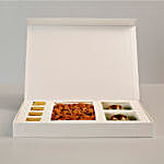 Box of Almonds & Brass Diyas