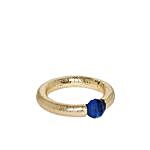Single Blue Stone Ring
