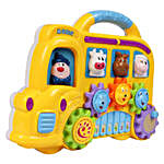Organ Toddler Bus For Kids Yellow