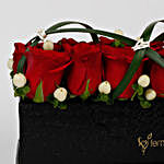 Premium 21 Red Roses FNP Rectangular Box