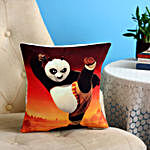 Kung Fu Panda Printed Cushion